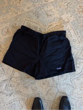 Patagonia Baggies Women’s Black Drawstring Shorts
